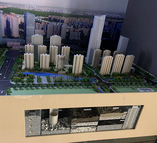 固阳县建筑模型