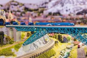 固阳县桥梁模型